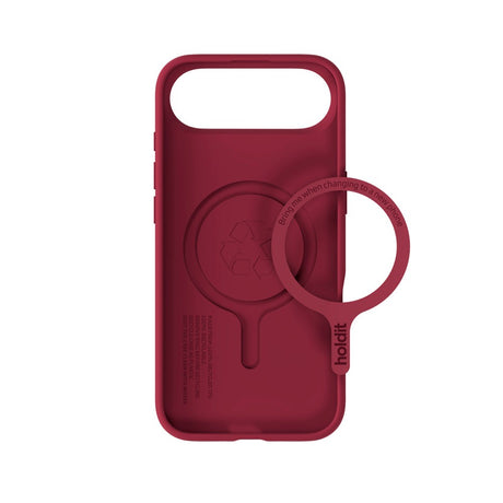 iPhone Air Holdit Soft MagSafe Cover - Red Velvet