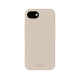 Holdit iPhone 16e Soft Touch Silikone Mobil Cover - Light Beige