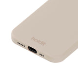 Holdit iPhone 16e Soft Touch Silikone Mobil Cover - Light Beige