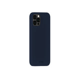 Holdit iPhone 12 / 12 Pro Soft Touch Silikone Mobil Cover - Midnight Blue