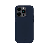Holdit iPhone 15 Pro Soft Touch Silikone Mobil Cover - Midnight Blue