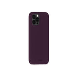 Holdit iPhone 12 / 12 Pro Soft Touch Silikone Mobil Cover - Deep Plum