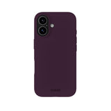 Holdit iPhone 16 Soft Touch Silikone Mobil Cover - Deep Plum