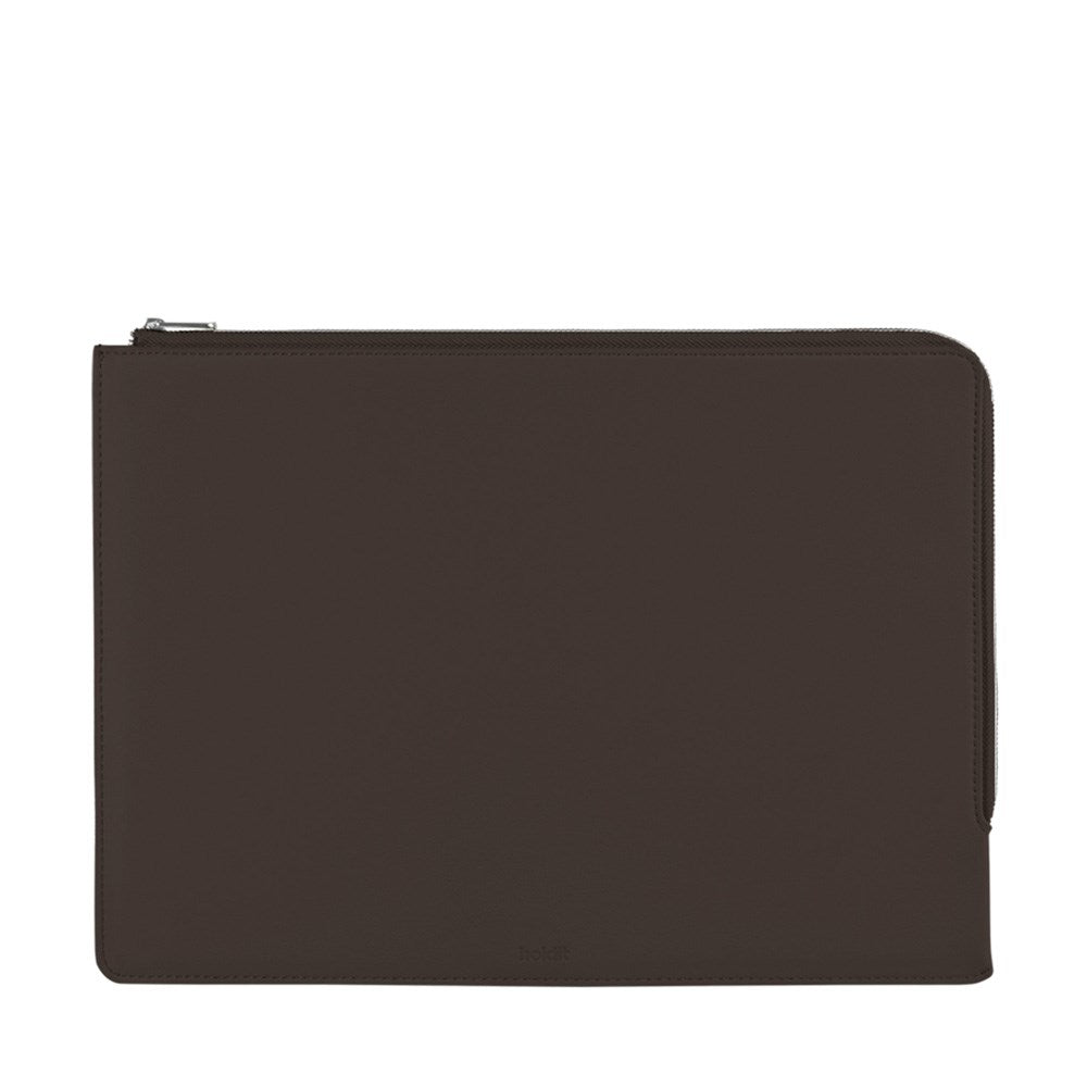 Holdit Kunstlæder Laptop Case 14" (34.2 x 24.2cm) - Chocolate