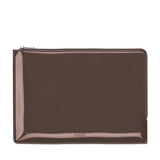 Holdit Laklæder Laptop Case 14" (34.2 x 24.2cm) - Chocolate