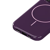 iPhone 16 Holdit Mono Case - MagSafe Kompatibel - Deep Plum / Pink