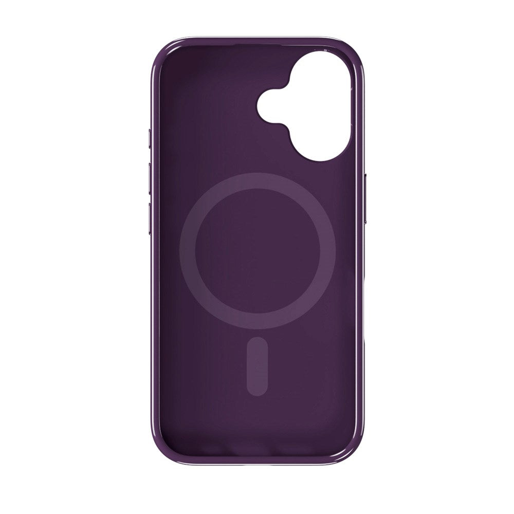 iPhone 16 Holdit Mono Case - MagSafe Kompatibel - Deep Plum / Pink