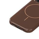 iPhone 16 Pro Holdit Mono Case - MagSafe Kompatibel - Chocolate / Beige