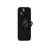 iPhone 16e / 15 Holdit Silikone Stand Cover - Black
