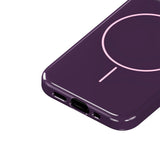 iPhone 12 / 12 Pro Holdit Mono Case - MagSafe Kompatibel - Deep Plum / Pink