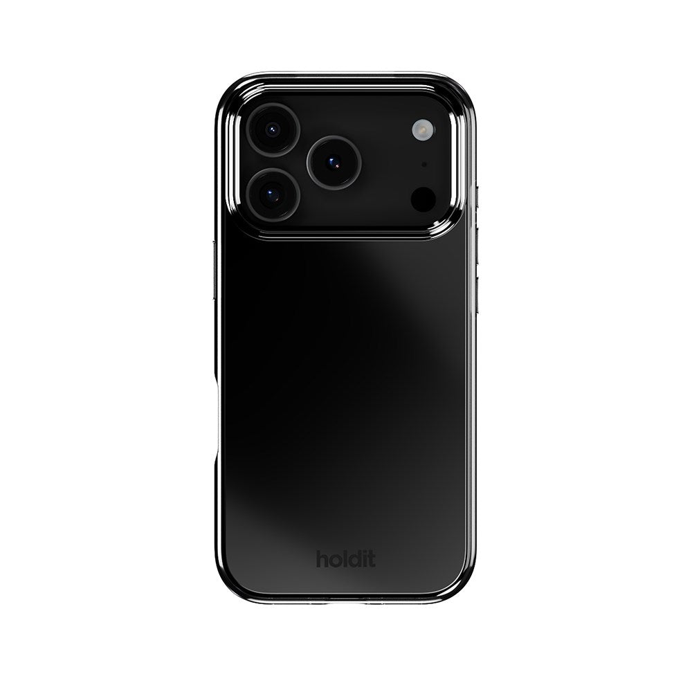 iPhone 17 Pro Holdit Mirror Cover - MagSafe Kompatibel - Sort