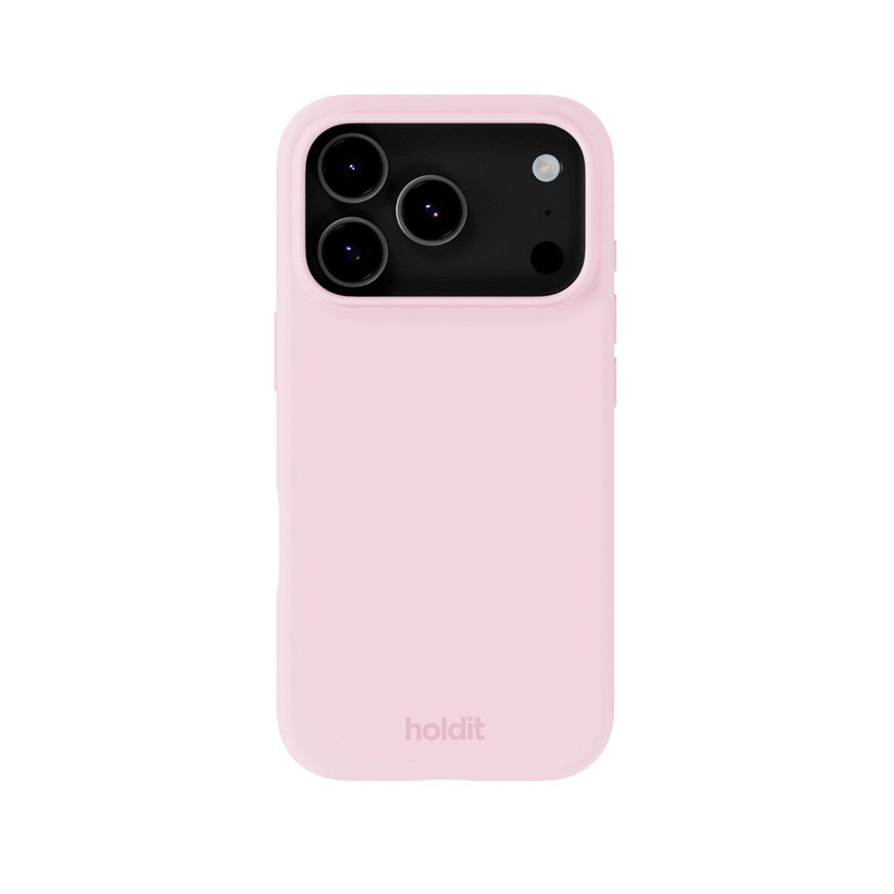 Holdit iPhone 17 Pro Max Soft Touch Silikone Mobil Cover - Pale Pink