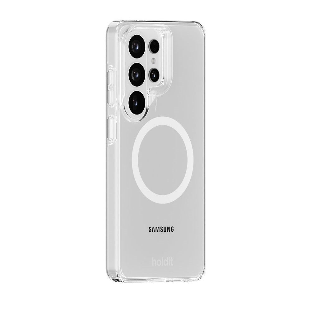 Samsung Galaxy S26 Ultra Holdit MagSafe Cover - Transparent / White