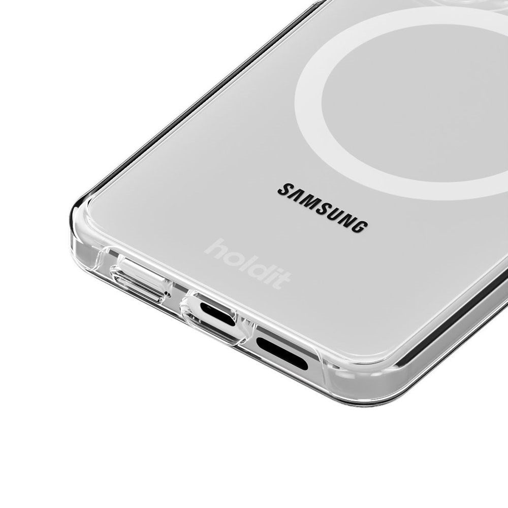 Samsung Galaxy S26+ (Plus) Holdit MagSafe Cover - Transparent / White