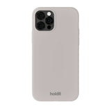 iPhone 12 / 12 Pro Holdit Soft Touch Silikone Mobil Cover - Wool Gray