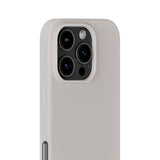 iPhone 16 Pro Holdit Soft Touch Silikone Mobil Cover - Wool Gray