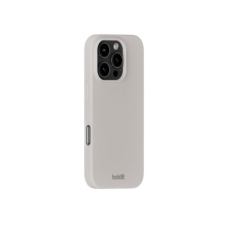 iPhone 16 Pro Max Holdit Soft Touch Silikone Mobil Cover - Wool Gray