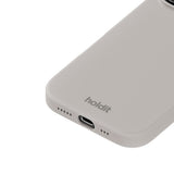 iPhone 16 Pro Max Holdit Soft Touch Silikone Mobil Cover - Wool Gray