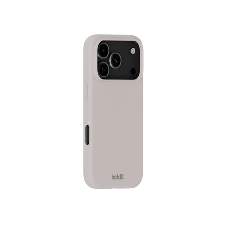iPhone 17 Pro Holdit Soft Touch Silikone Mobil Cover - Wool Gray