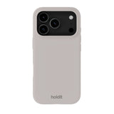 iPhone 17 Pro Max Holdit Soft Touch Silikone Mobil Cover - Wool Gray