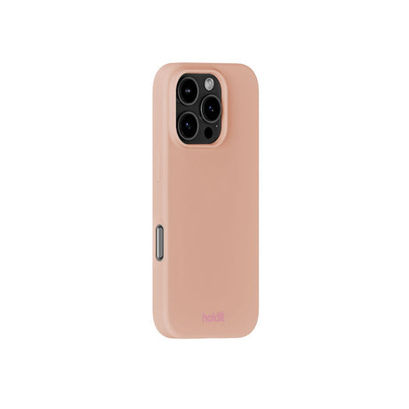 iPhone 16 Pro Max Holdit Soft Touch Silikone Mobil Cover - Bare Pink