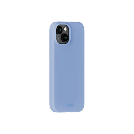 iPhone 15 Holdit Soft Touch Silikone Mobil Cover - Soft Cobalt