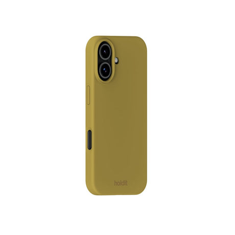 iPhone 17 Holdit Soft Touch Silikone Mobil Cover - Warm Olive