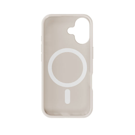 iPhone 17 Holdit Mono Cover - MagSafe Kompatibel - Light Beige / Beige