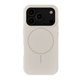 iPhone 17 Pro Holdit Mono Cover - MagSafe Kompatibel - Light Beige / Beige