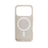 iPhone 17 Pro Holdit Mono Cover - MagSafe Kompatibel - Light Beige / Beige