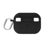 Apple AirPods Pro (1. & 2. Gen.) Holdit Silicone Cover m. Karabinhage - Black
