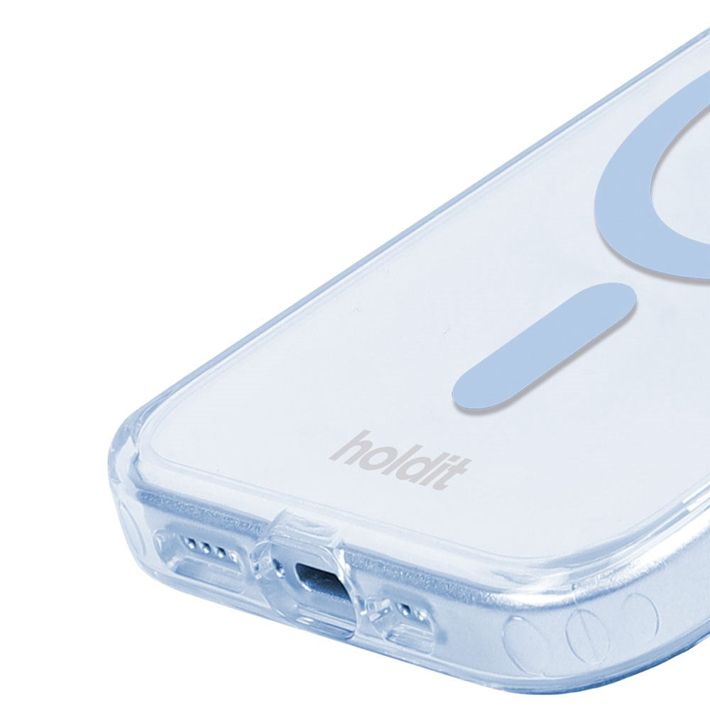 iPhone 15 / 14 / 13 Holdit MagSafe Cover - Mineral Blue