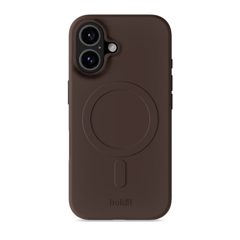 iPhone 17 Holdit Soft MagSafe Cover - Chocolate