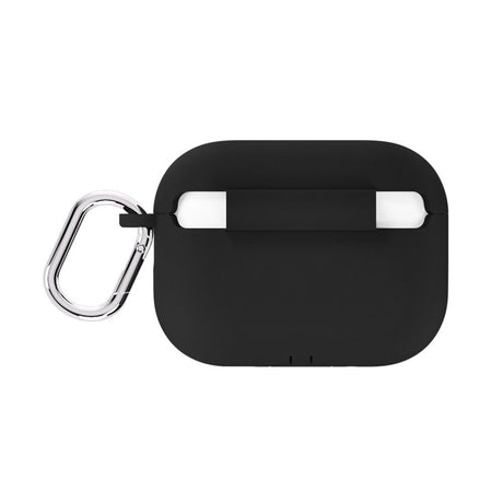 Apple AirPods Pro (3. Gen.) Holdit Silicone Cover m. Karabinhage - Black