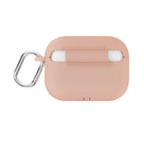Apple AirPods Pro (3. Gen.) Holdit Silicone Cover m. Karabinhage - Bare Pink