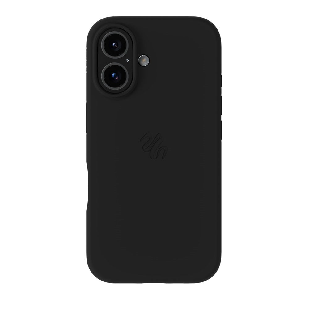 iPhone 16 Holdit Soft Touch MagSafe Silikone Mobil Cover - Black