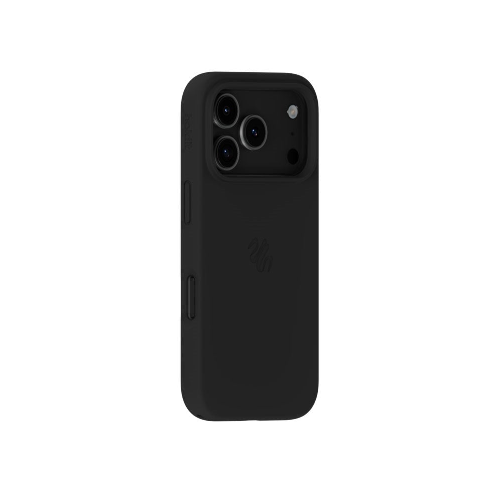 iPhone 17 Pro Holdit Soft Touch MagSafe Silikone Mobil Cover - Black