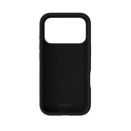 iPhone 17 Pro Holdit Soft Touch MagSafe Silikone Mobil Cover - Black