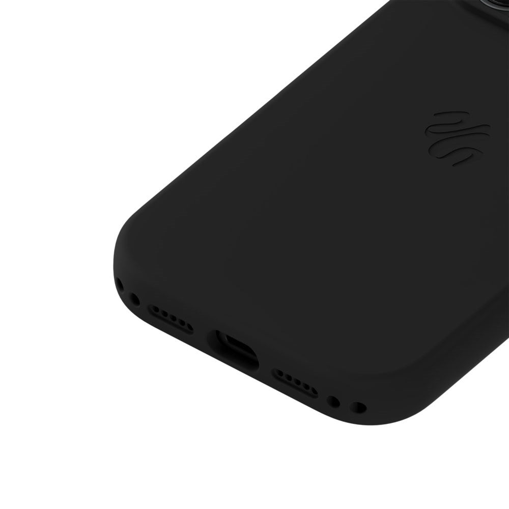 iPhone 17 Pro Max Holdit Soft Touch MagSafe Silikone Mobil Cover - Black