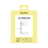 Smartline 3-in-1 25W Trådløs Oplader m. Qi2 - Hvid