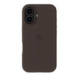 iPhone 16 Holdit Soft Touch MagSafe Silikone Mobil Cover - Chocolate
