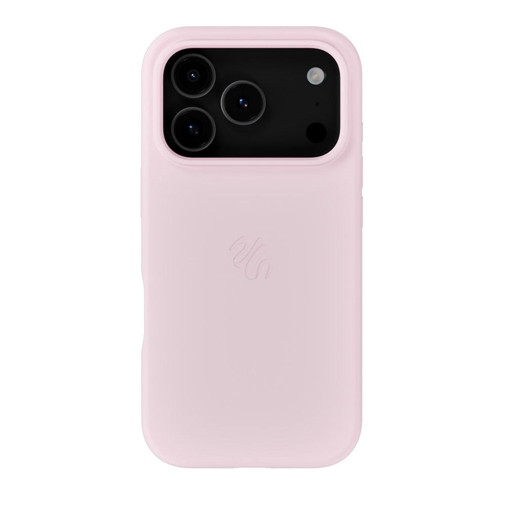 iPhone 17 Pro Max Holdit Soft Touch MagSafe Silikone Mobil Cover - Pale Pink