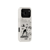 iPhone 17 Pro Holdit Graphic Print Cover - Wool Gray