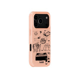 iPhone 17 Pro Holdit Graphic Print Cover - Bare Pink