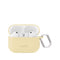 Apple AirPods Pro (3. Gen.) Holdit Silicone Cover m. Karabinhage - Butter Yellow