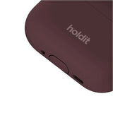Apple AirPods Pro (3. Gen.) Holdit Silicone Cover m. Karabinhage - Bordeaux