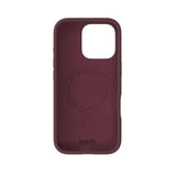 iPhone 16 Pro Holdit Soft Touch MagSafe Silikone Mobil Cover - Bordeaux