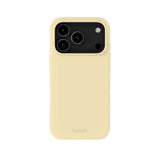 iPhone 18 Pro / 17 Pro Holdit Soft Touch Silikone Mobil Cover - Butter Yellow