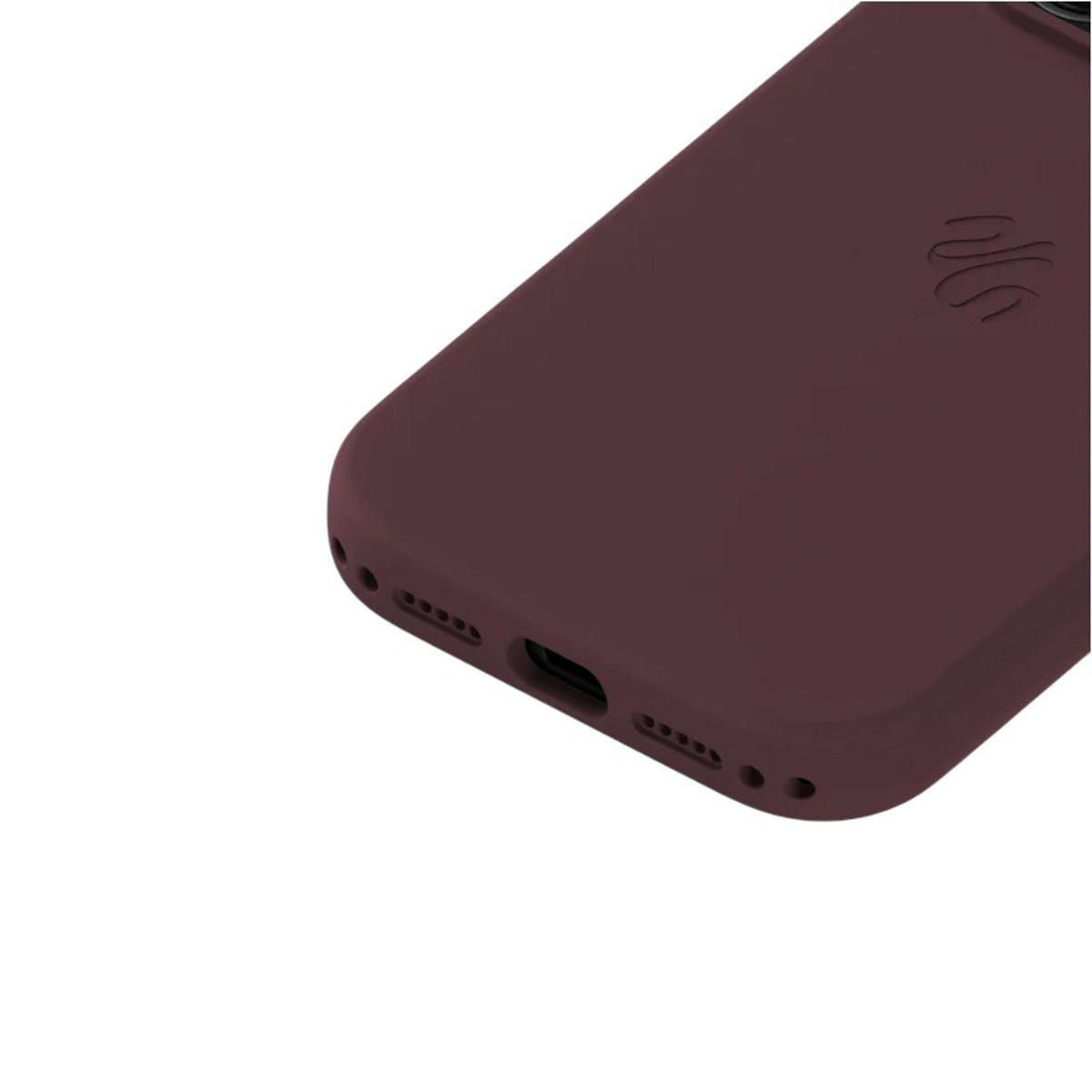 iPhone 18 Pro / 17 Pro Holdit Soft Touch MagSafe Silikone Mobil Cover - Bordeaux