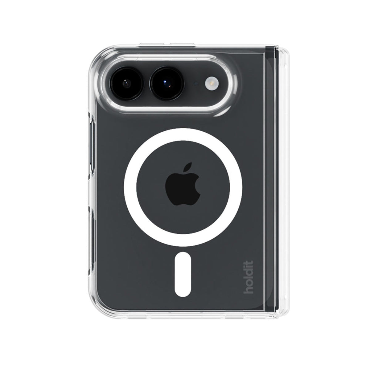 iPhone Duo Holdit Transparent Cover - MagSafe Kompatibel - Transparent